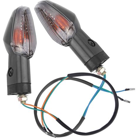 Paire de clignotants à LED pour Honda CBR250R - Feux indicateurs de virage avant/arrière, ampoules flashs de rechange (1/5)
