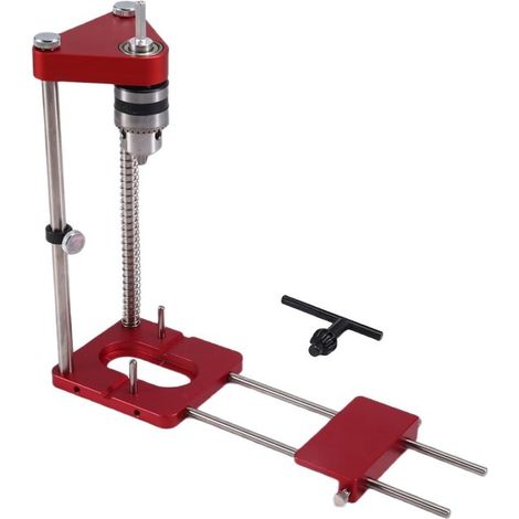 Guida automatica per foratura in linea,cercatore di punte da trapano portatile per la lavorazione del legno,dima automatica per foratura in linea (1/2)