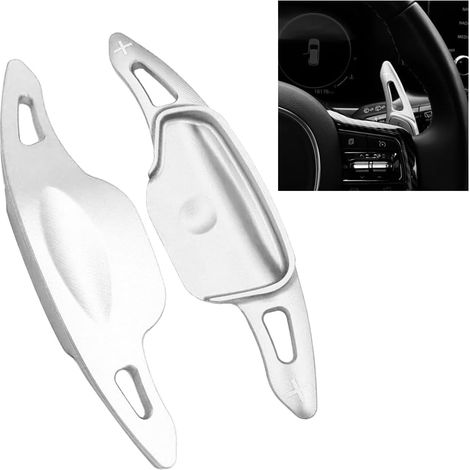 2 piezas de palanca de cambio de volante de coche extensión remo volante se adapta a KIA K3 2020 2021 2022 2023 aleación de aluminio juego de repuesto Shift Paddles Palanca de cambios Shifter (1/5)
