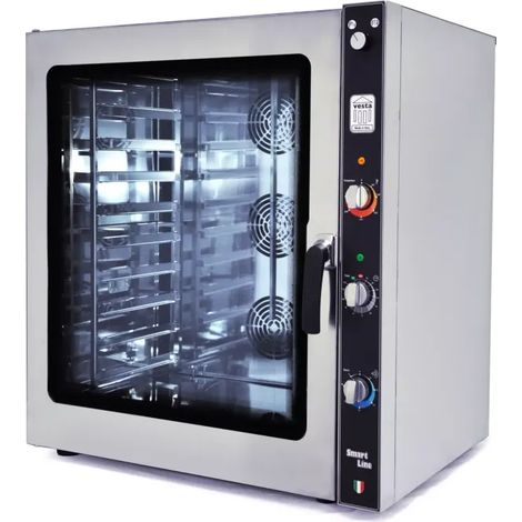 Four mixte professionnel - 10 Niveaux - Manuel - 270°C - 0L1011M - Vesta
