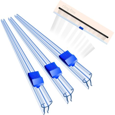 Distributeur Film Alimentaire Coupe-papier - 33cm/38cm Dérouleur Coupe-Film Plastique, Film Plastique avec Coupe-Glissière, Derouleur Film Alimentaire, pour Cuisine à Domicile