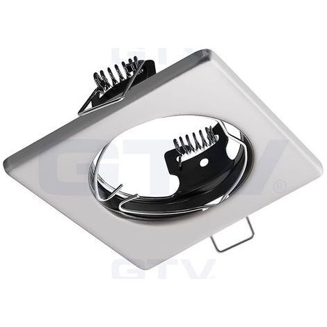 Lampe gtv parma IP20 verstellbarer Winkel Stahl weiß (1/4)