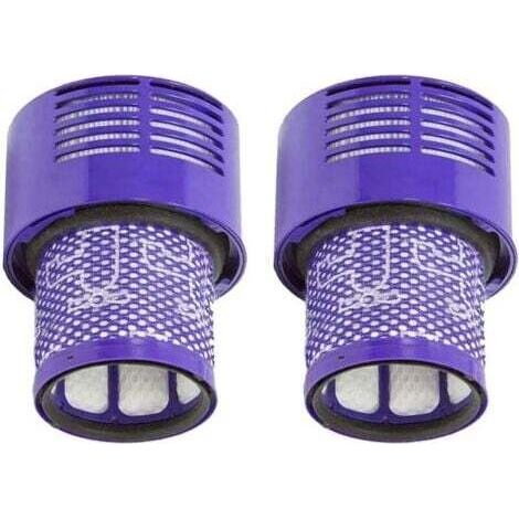 Confezione da 2 filtri di ricambio lavabili per aspirapolvere Dyson V10, filtro di ricambio Dyson per serie V10 SV12