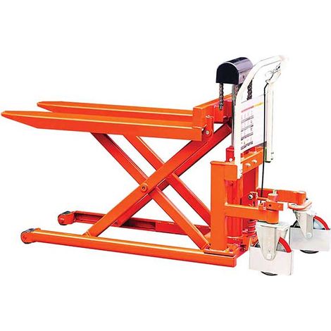 Transpallet manuale con sollevamento alto e grande stabilità - Forche 1115x526 mm - Sollevamento max 830 mm - Capacità 500 kg - SL50S