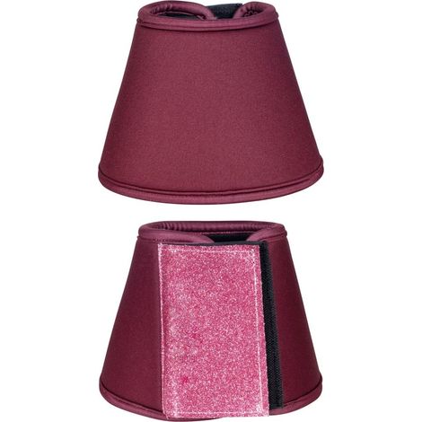 Paraglomi per cavalli in materiale softopren e chiusura a strappo modello Berry: S, grigio scuro 9300 (1/3)