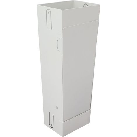 Système de récupération d'eau de pluie avec raccord de descente pluviale 3x4 pouces pour pelouse et jardin