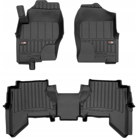 ALFOMBRAS Y FELPUDOS DE GOMA NISSAN PATHFINDER 3 2004-2014 3D TROUGH (1/5)