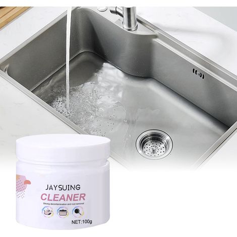 Multi-purpose kitchen foam cleaning powder, removes rust, grease, and heavy grease from range hoods -- 100g (1/5)