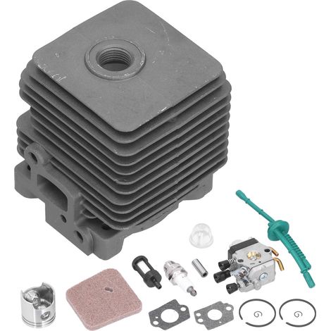 Kit de réparation de filtre à air résistant à l'usure pour piston, carburateur et cylindre de 34 mm (réf. 4140 020 1202), compatible avec les modèles Stihl FS55, FS45 et FS38. (1/5)