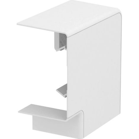 OBO Bettermann Flachwinkel GK-FH70110RW, 118mm Breite, 73mm Tiefe, 90 Grad, PC/ABS, Reinweiß
