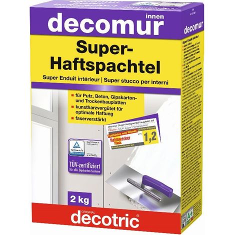 Decotric Decomur Super-Haftspachtel 2 kg Spachtelmassen