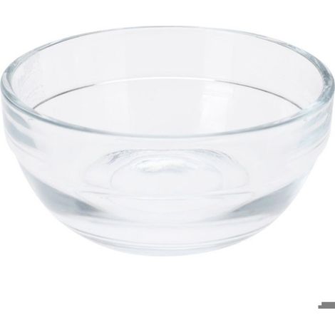 Bol En Verre - 80 Ml - Diamètre 75 X Hauteur 35 Mm - Set De 6 Pièces