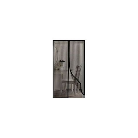 1 Stück (100 x 210 cm, schwarz) Magnetisches Moskitonetz für Türen und Fenster, Insektenschutzvorhänge, Moskitonetz für Schiebefenster, magnetischer Mückenschutz ohne Bohren (1/5)