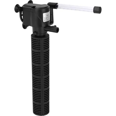 3-in-1 Geräuschloser Belüftungs-Wasserreiniger mit interner Pumpe, Tauch-Aquarienfilter und Sauerstoffpumpe (1/3)