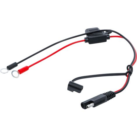 Batteriepolklemmen mit Flachstecksicherung für 63506 (1/3)