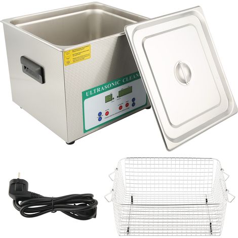Machine à laver ultrasonique numérique 15L avec minuterie et chauffage, équipement de nettoyage DK-615HTD, 360W, prise UE AC220V (1/5)