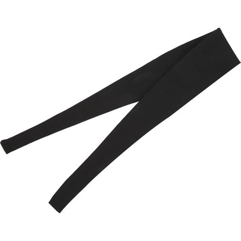 Bandeau De Sport Élastique - Absorption Transpiration - Pour Yoga Course Tennis Basketball - Noir - Lot De 1 (1/5)