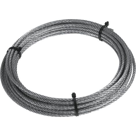 HSI Drahtseil Stahl Ø 3 mm x 15 m