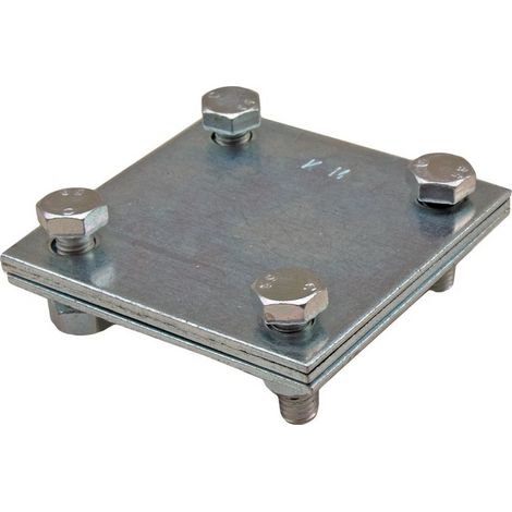 Connettore per nastro B=40 mm (tre piastre) KM13