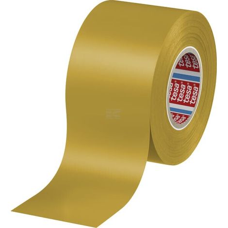 Cinta multiusos premium de PVC blando amarilla 33 m x 50 mm TesaFLEX. TESA T041630000907