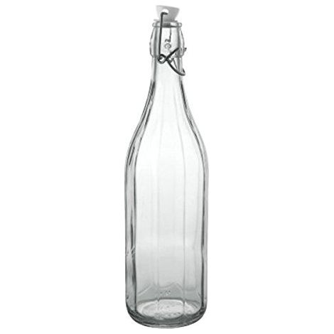 MILLY BOTTIGLIA 1 LT IN VETRO CON TAPPO A CHIUSURA ERMETICA CERVE VINTAGE
