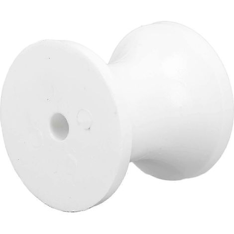 Rouleau de remorque pour bateau, longueur 51 mm, trou de 8 mm, rouleau d'arrêt d'étrave robuste pour yachts, canots de sauvetage et bateaux à moteur (2025) (1/5)