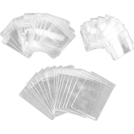120 sachets transparents pour bijoux, sachets auto-scellants en PVC épais anti-oxydation, adaptés aux boucles d'oreilles, bagues et autres bijoux. (1/5)