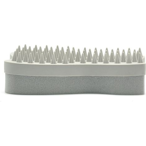 Épilateur pour animaux de compagnie, brosse éponge en silicone, brosse à épiler, brosse de massage pour peigne de chat, peigne de bain esthéticienne (1/3)