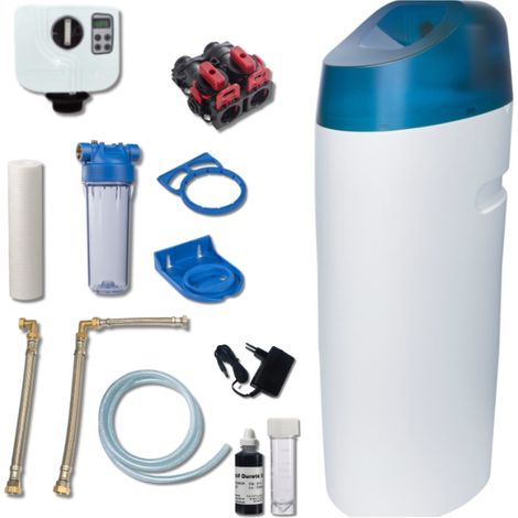 Adoucisseur d'eau 30L Vanne Canature complet avec accessoires (1/5)