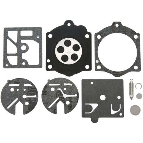 Vergaser-Dichtungssatz mit Papierpads für Walbro K10 HDC. Passend für Stihl 015, 015AV, 15AVE und 015L Kettensägen.