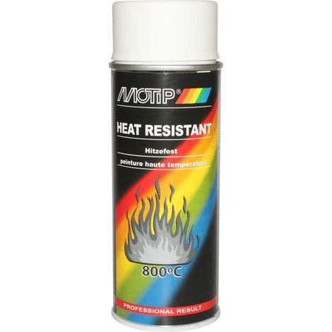 weiße hochtemperatur-lackspraydose 800°c motip 04036 400ml für (1/2)