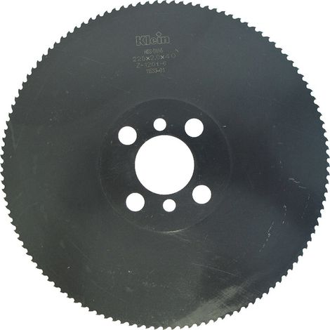 Lama circolare hss - dmo5 per materiali ferrosi D=250, d=40, B=2, Z (Nr. denti)=128, Dente=C, Fori trasc.=2/8/55+4/12/64 PA250.12840 KLEIN (1/4)