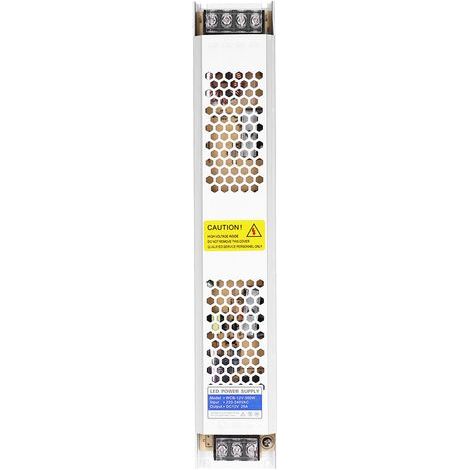 310 x 55 x 24 mm LED-Schaltnetzteil, ultradünner Aluminiumlegierungsstreifen, stabile Leistung, 12 V 300 W (1/5)