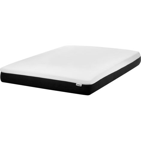 Colchón de espuma de latex medio con funda extraíble con cremallera 140 x 200 cm Cozy