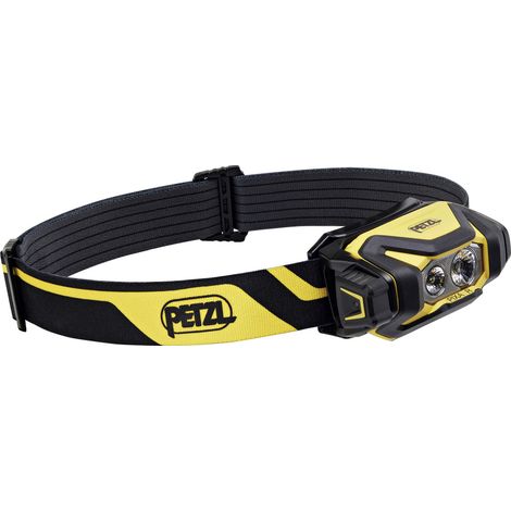 Petzl Pixa R Professional Stirnlampe schwarz und gelb