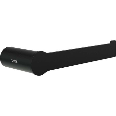 Ravak Fold - Portarrollos, negro mate X07P1352 (1/3)