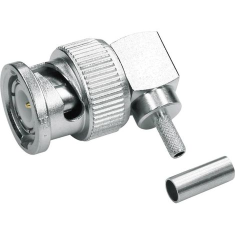 Telegärtner 100023304 100023304 Connecteur BNC mâle, coudé 50 Ω 1 pc(s) V076681 (1/4)
