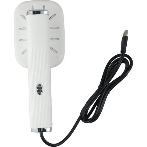 Fer Vapeur Portatif Léger pour Compact Fer Vapeur Portatif Léger(White) Design pliable 180°, ergonomique, corps compact 10x7cm, pour idéal et à dos (1/5)