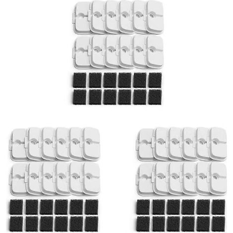 Lot de 36 filtres de rechange pour fontaine à eau sans fil pour chats Dockstream PLWF005/PLWF115/WF105, pour animaux (1/3)