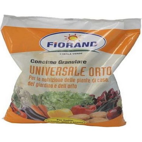 Greenwall 5 kg concime granulare universale 7-7-7 specifico per la nutrizione di tutte le piante casa orto e giardino