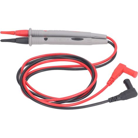 Lot de 2 Pointes de Test Multimètre Numérique, Sondes Banane Universelles en Silicone Antigel, Embouts Standard 1000V (1/5)