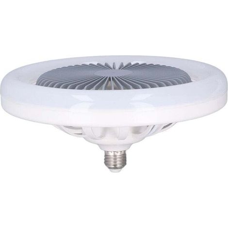 Kleiner E27 30W LED-Deckenventilator mit Leuchte, verstellbar und leise, für Kinderzimmer/Schlafzimmer 85265V (1/5)