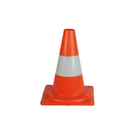 CONO SPARTITRAFFICO SEGNALETICO BIRILLO STRADALE IN POLIETILENE CM 30 (33825)