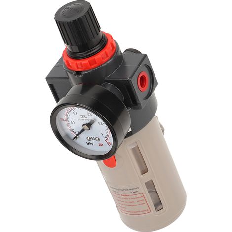 Druckluftfilterregler G1/4 60ml Wasser-Öl-Abscheider aus Aluminiumlegierung für Luftkompressoren (1/5)