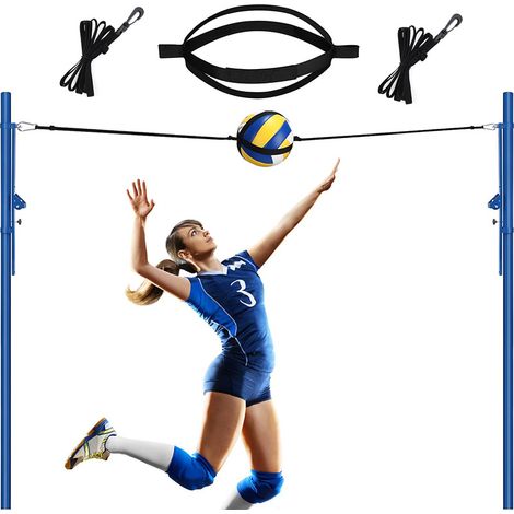 Entraîneur d'attaque de volley-ball – Cordon élastique ajustable – Équipement d'entraînement à la puissance de saut – Outil spécialisé pour l'entraînement au volley-ball (1/5)