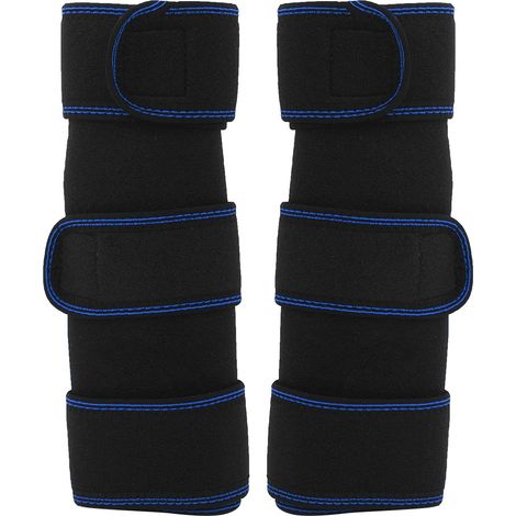 Genouillère sport extérieur course cyclisme support jambe protège-genou bleu (1/5)
