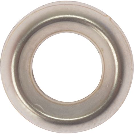 ForgeFix 200SCW10N Screw Cup Washers Solid Brass Nickel Plated No.10 Bag 200 FORSCW10NM (1/2)