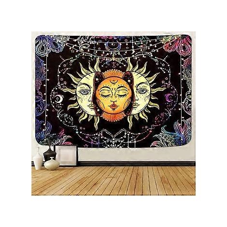 Wandteppiche aus Stoff für die Schlafzimmerwand, 180 x 230 cm (1)