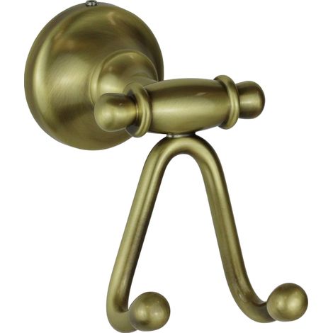 Perchero de doble pared en color bronce Capannoli Serie900 909 ZZ  Bronce