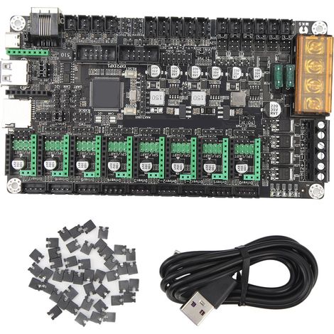 Carte mère MKS Monster8 V2.0 pour imprimante 3D, contrôleur 32 bits haute précision, 8 axes, pièces et accessoires d'impression 3D (1/5)